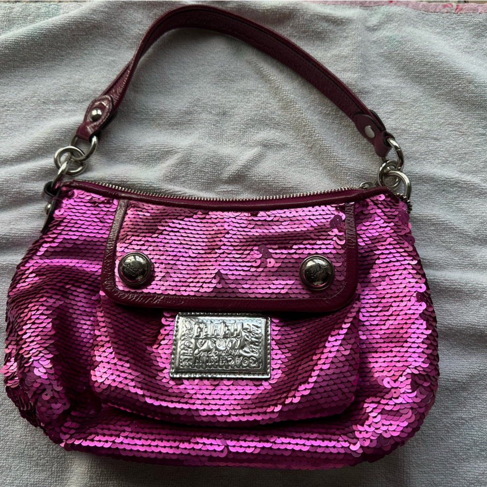 Coach Poppy Sequin Bag
